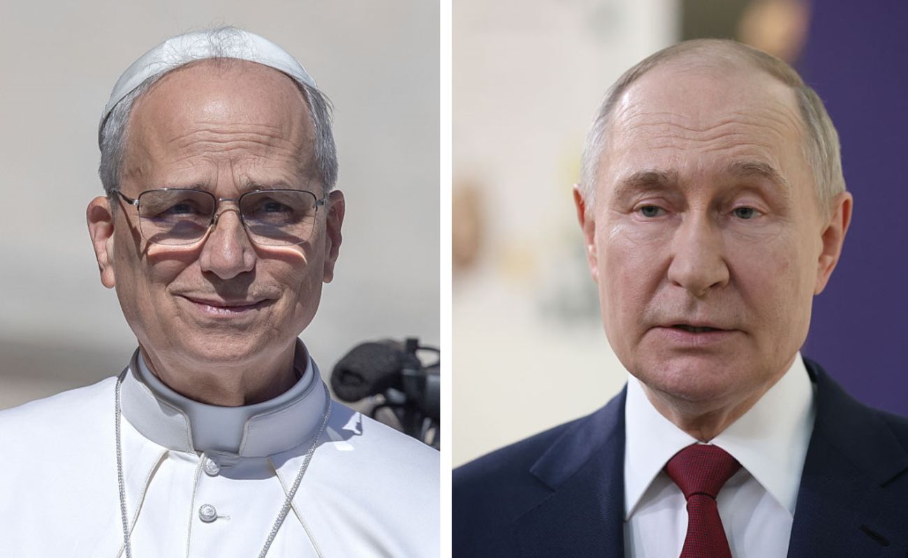 To była pierwsza rozmowa Putina z papieżem