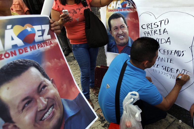 Wenezuela: Oto jak witali ukochanego prezydenta