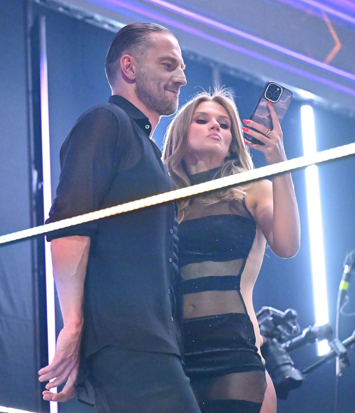 Agnieszka Kaczorowska i Marcin Rogacewicz