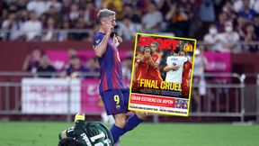 Lewandowski na okładce, ale Barcelona usunięta w cień. Piszą tylko o jednym