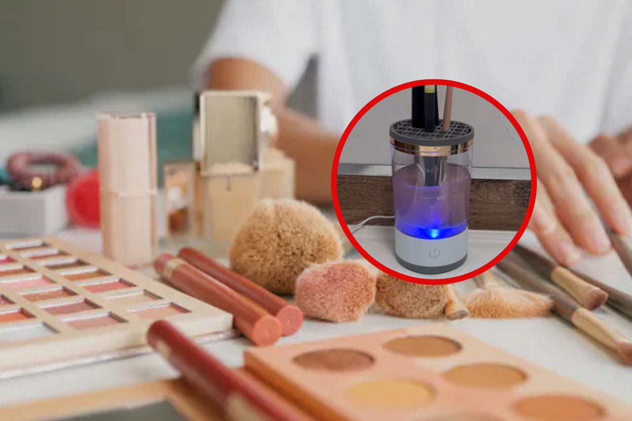 Gadżet z Action do mycia pędzli robi furorę