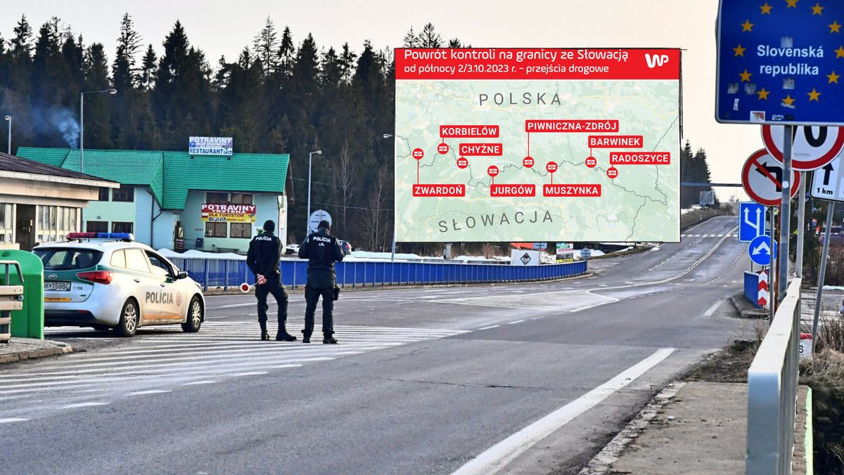 Kontrole na granicy ze Słowacją. Jest rozporządzenie