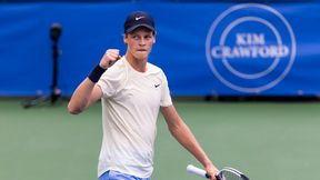 ATP Waszyngton: Jannik Sinner wygrał półfinał młodych. Życiowy sukces Amerykanina z drugiej setki rankingu