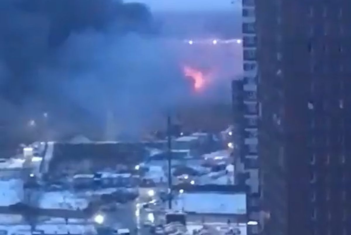 Nagrania zalały sieć. Głośno o pożarze pod Moskwą. "Szatański plan"