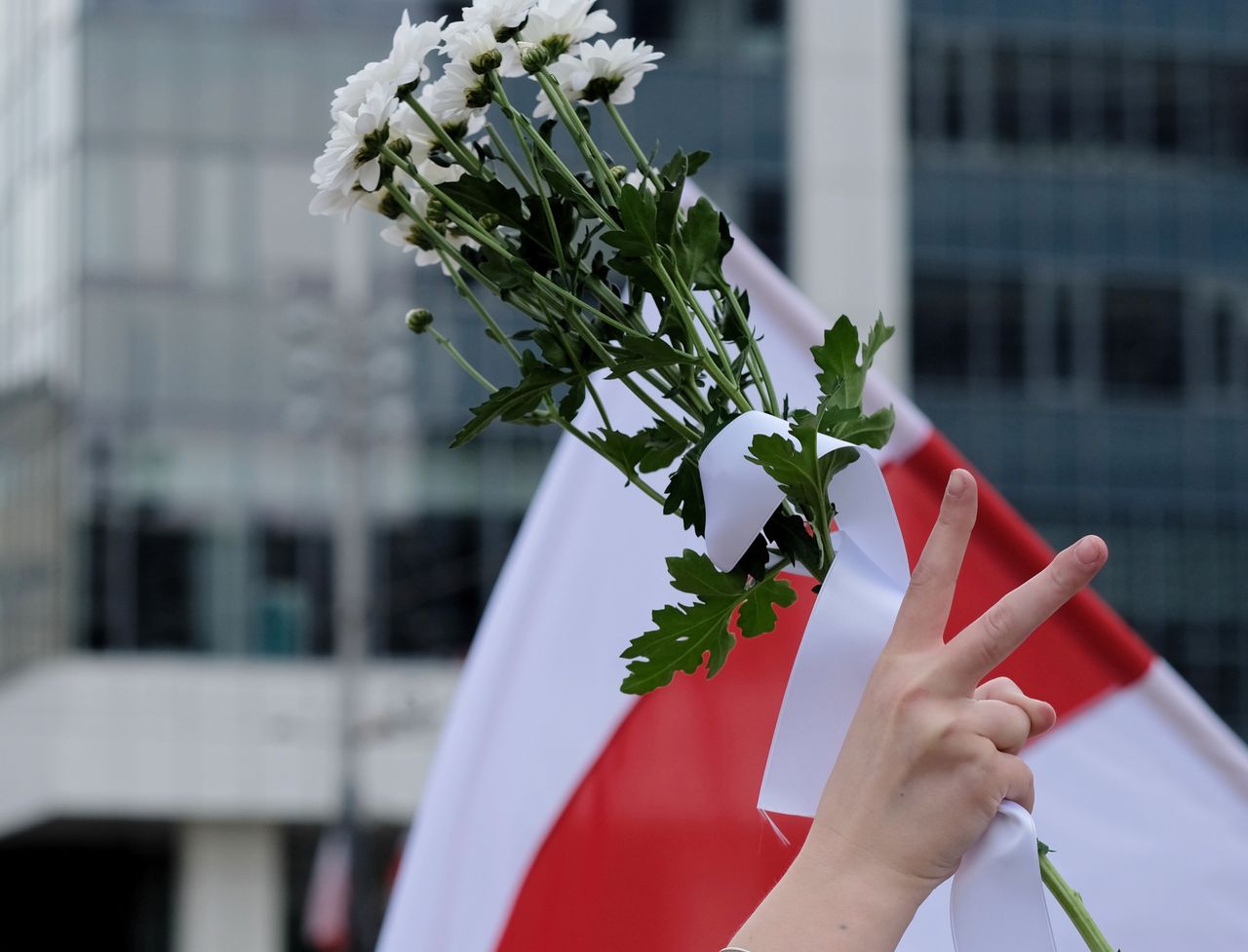 Białoruś. Cichanouska mówiła w Radzie Europy o postulatach protestujących Białorusinów