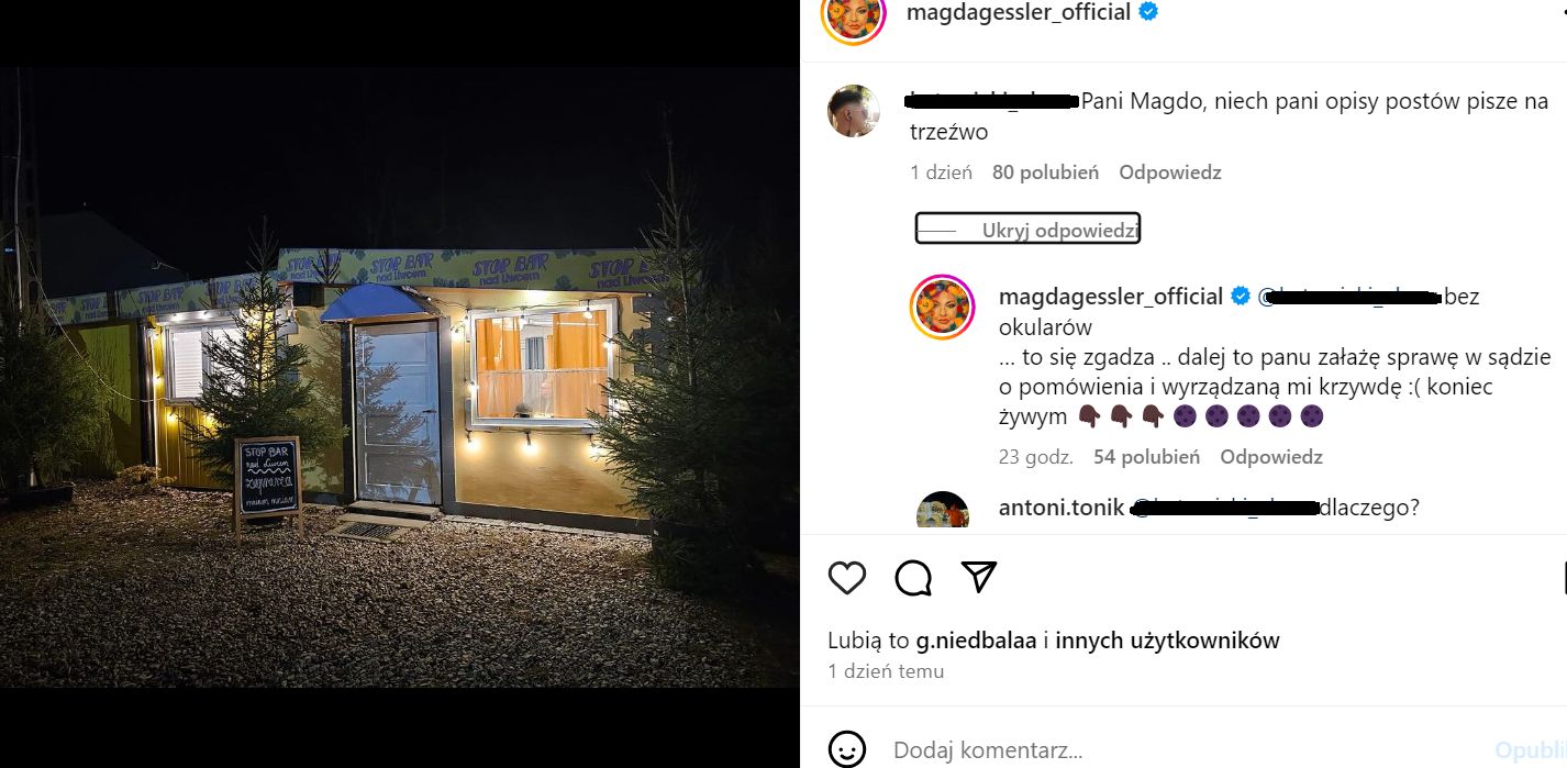 Gessler zrobiła literówki. Internauta: "niech pani pisze na trzeźwo". 