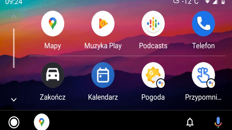 Android Auto 6.1 pozwala zmieniać tapety, fot. Oskar Ziomek
