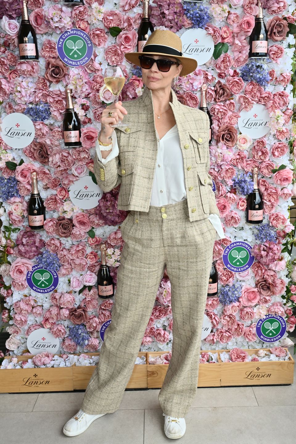 Jodie Kidd wpadła na finał Wimbledonu 