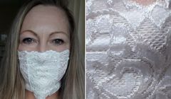 Firma Adrian promuje się, zapowiadając koronkową maseczkę ochronną. "Tani, prostacki ruch reklamowy?"