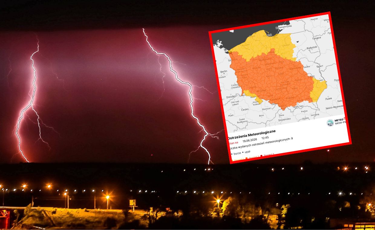 Prawie cała Polska w ostrzeżeniach. IMGW alarmuje przed weekendem