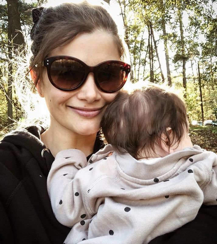 Młodsza córka Agnieszki Sienkiewicz - Marysia ma 3 miesiące.