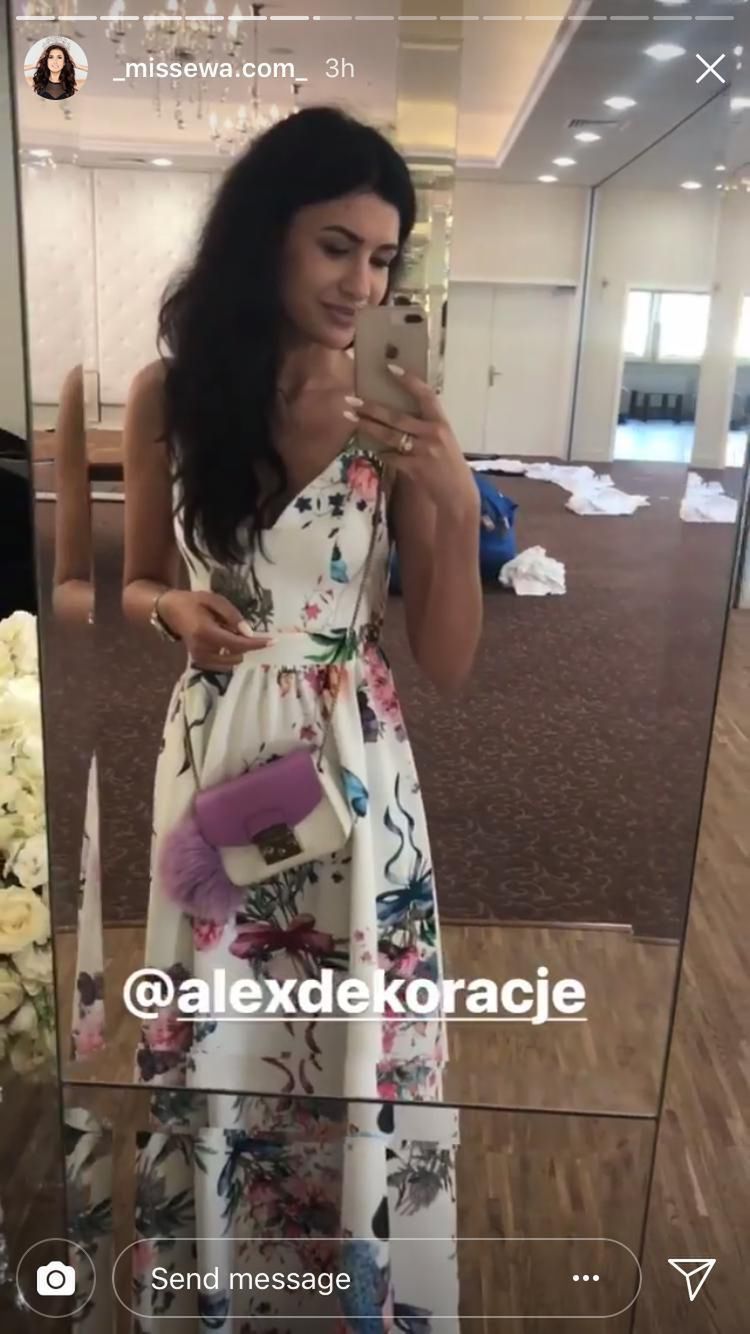 Ewa Mielnicka na swoich poprawinach