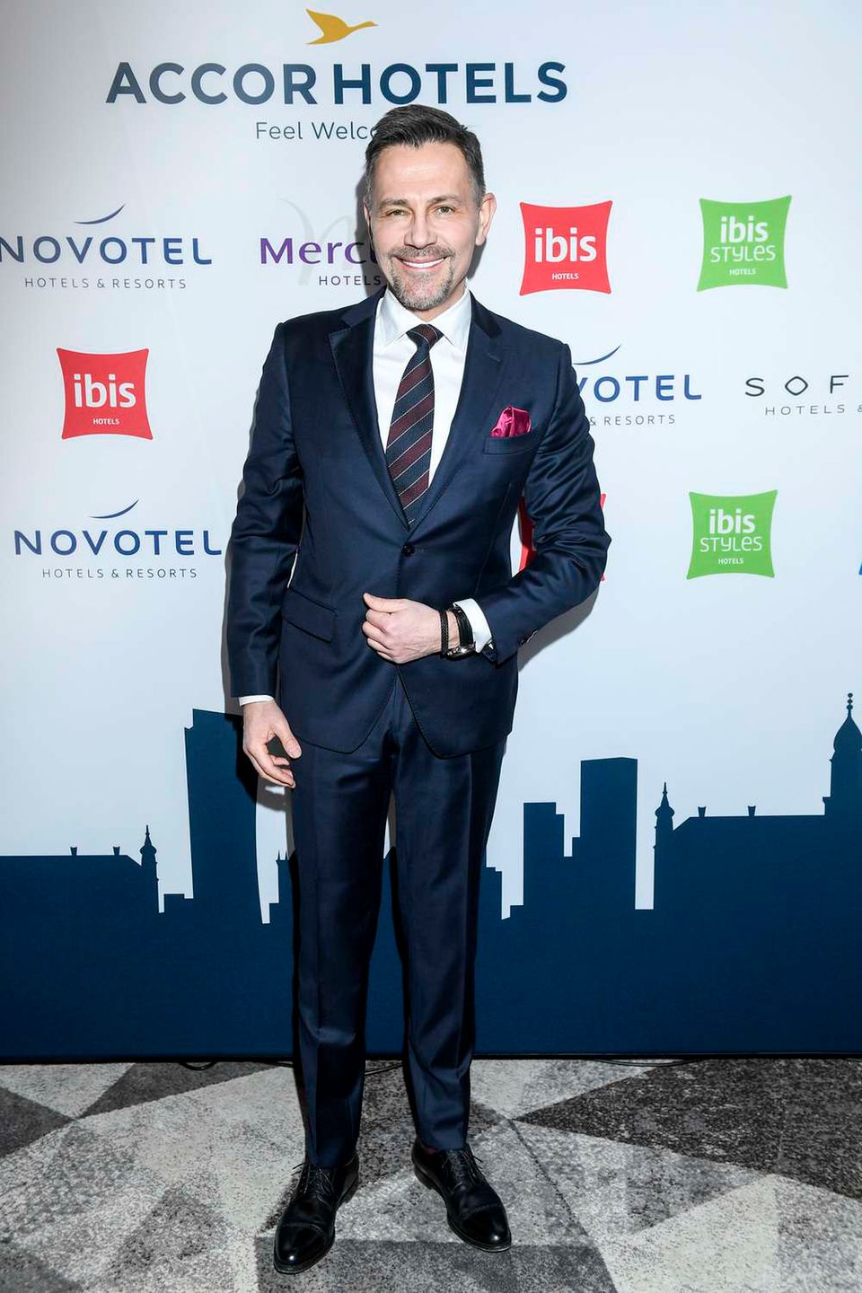 Krzysztof Ibisz – Karnawałowe przyjęcie AccorHotels w Novotel Warszawa Centrum