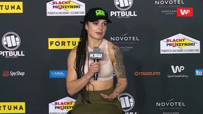 KSW 56. "Klatka po klatce" (on tour). Justyna Haba o stresie przed walką. "Jest potrzebny, żeby się nakręcić"