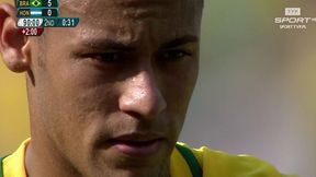 Piłka nożna (M), Brazylia - Honduras 6:0: Neymar dobija rywali z karnego