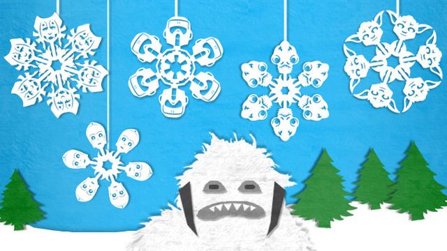 Śnieżne płatki z "Gwiezdnych wojen" - zrób to sam 1