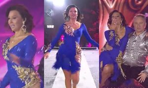 Anna Popek zaprezentowała KOCIE RUCHY w kusej sukience podczas sylwestra TV Republika (FOTO)