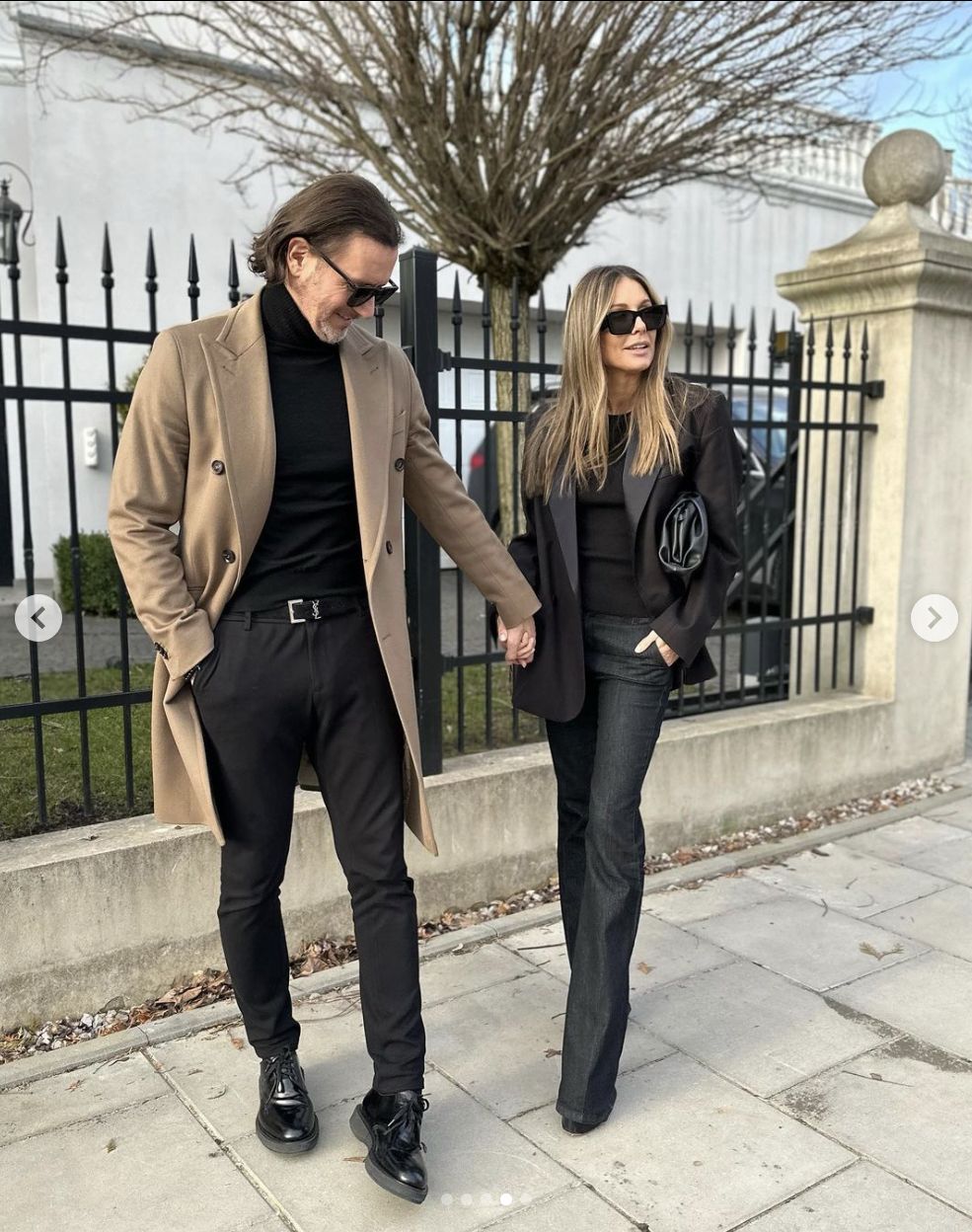 Małgorzata Rozenek w modnych, za długich spodniach