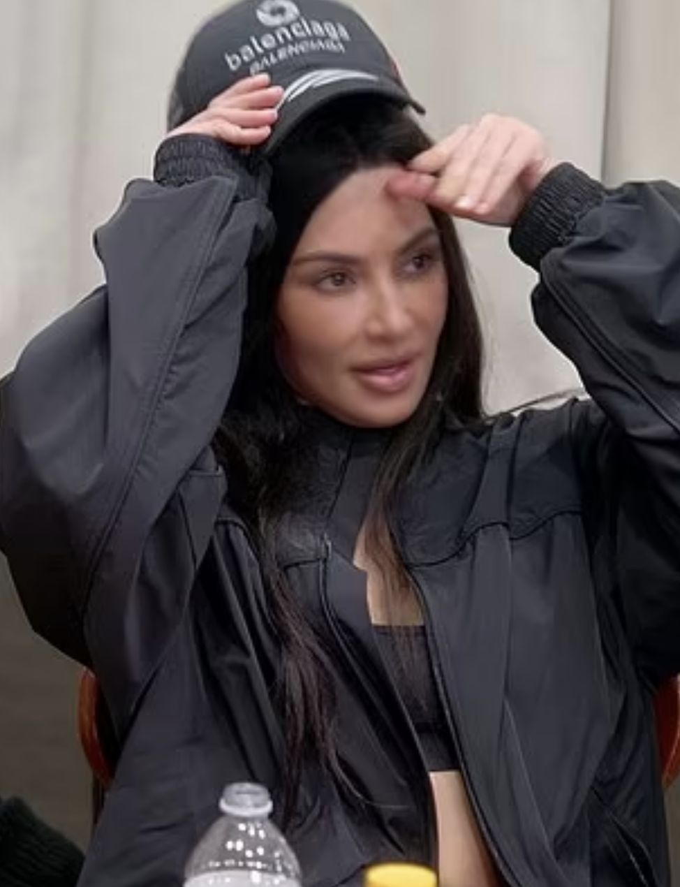 Prawdziwe włosy Kim Kardashian