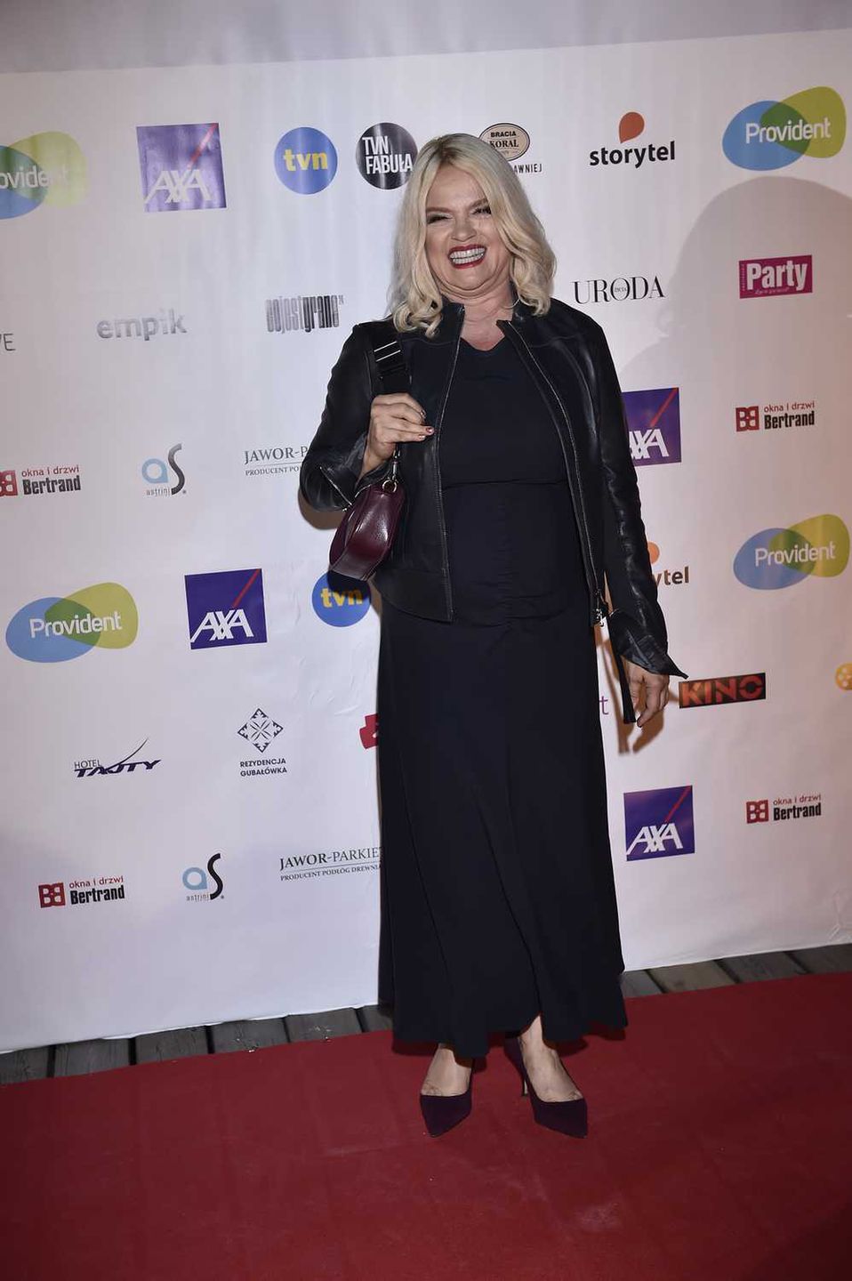 Katarzyna Figura na festiwalu w Sopocie