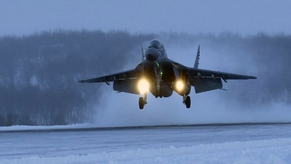 Rosjanie strącili amerykańskiego drona swoimi myśliwcami.