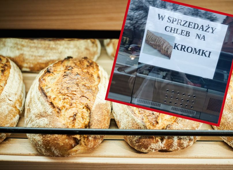 Piekarnia w Przemyślu sprzedaje chleb na wagę... w kromkach