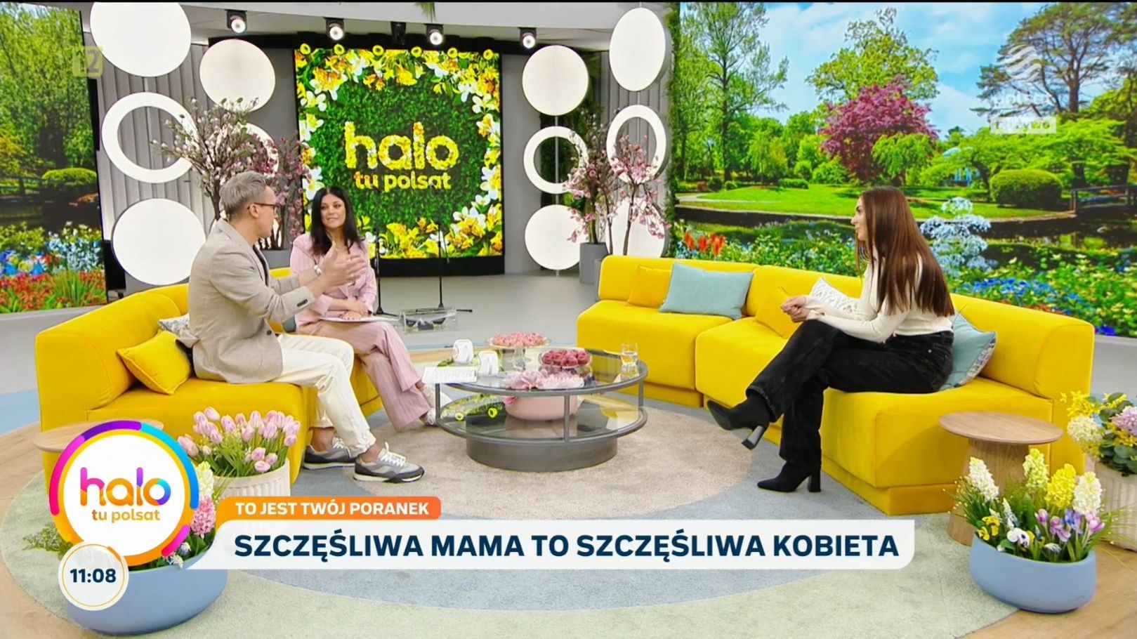 Marcela Leszczak gościem "Halo tu Polsat"