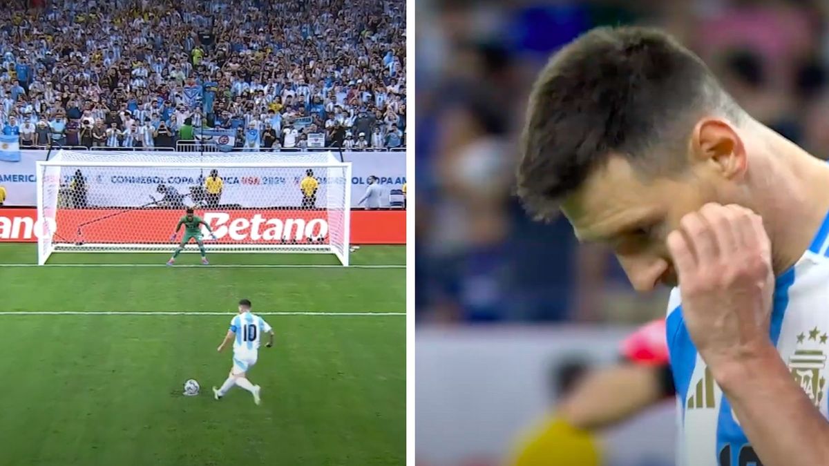 YouTube / Copa America / Lionel Messi w akcji