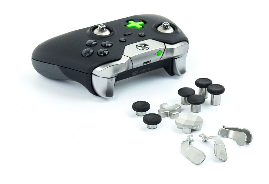 Xbox Elite - spusty z hamulcami