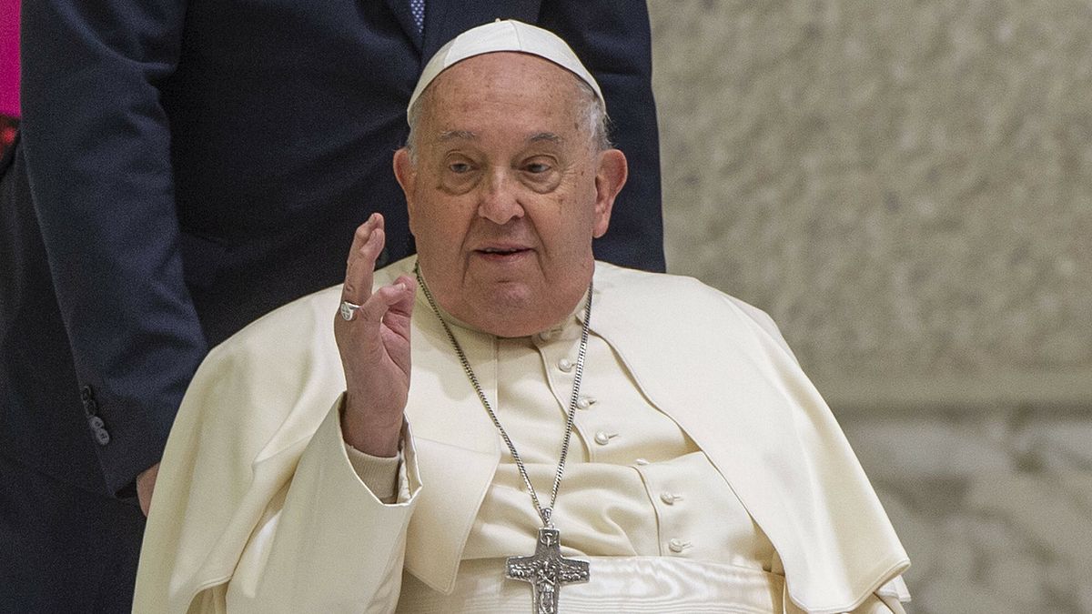 Prywatna audiencja u Papie?a
ITALY - POPE FRANCIS DURING HIS WEEKLY GENERAL AUDIENCE IN THE PAUL VI HALL AT THE VATICAN - 2025/1/29 Italy, Rome, Vatican, 2025/1/29.Pope Francis during the weekly general audience in the Paul VI hall at the Vatican EDITORIAL USE ONLY - NO BOOKS Copyright: xALESSIAxGIULIANIx
IMAGO/ALESSIA GIULIANI
