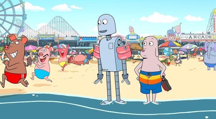 Pies i Robot
