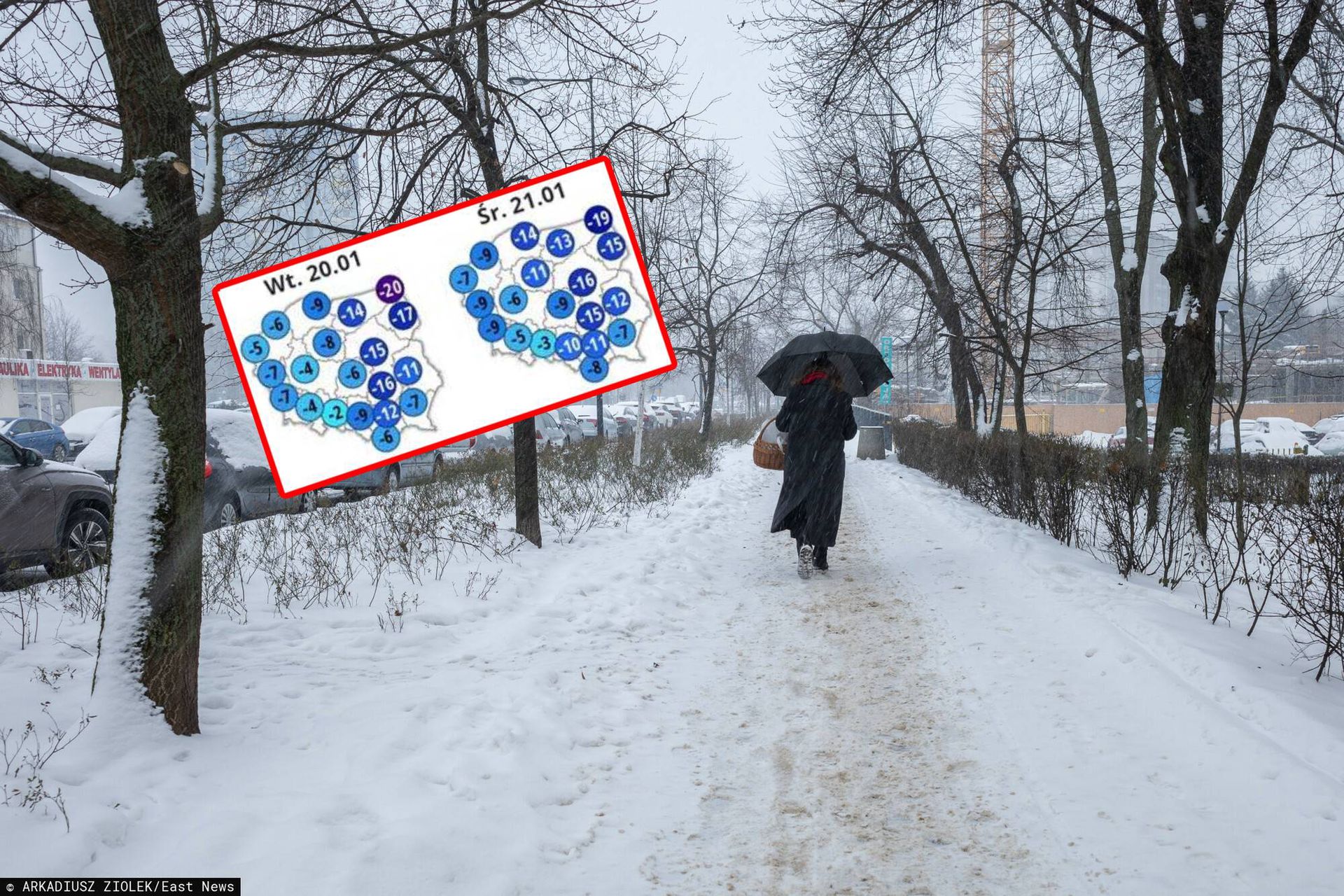 wiadomości,aktualności,WP Wiadomości Siarczyste mrozy, a potem zwrot. Oto najnowsza prognoza