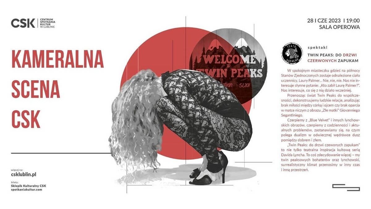 Grafika spektakl Twin Peaks