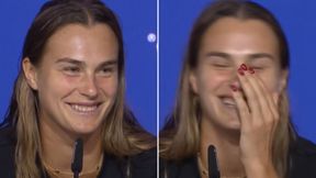 Aryna Sabalenka zapytana o awans. Nagle parsknęła śmiechem