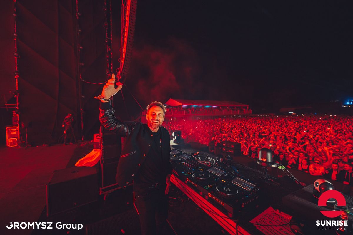 David Guetta na Sunrise Festival 2022