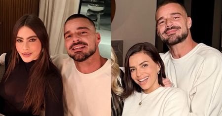 Wiecznie młodzi Sofia Vergara, Ricky Martin i Eva Longoria bawią się na wystawnej kolacji. Każde z nich jest już PO PIĘĆDZIESIĄTCE! Widać?