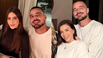 Wiecznie młodzi Sofia Vergara, Ricky Martin i Eva Longoria bawią się na wystawnej kolacji. Każde z nich jest już PO PIĘĆDZIESIĄTCE! Widać?