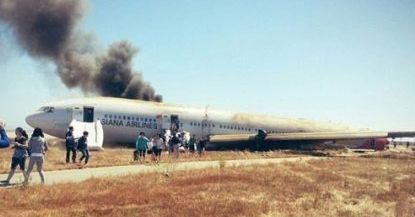 Katastrofa Boeinga 777. Samolot uderzył w falochron