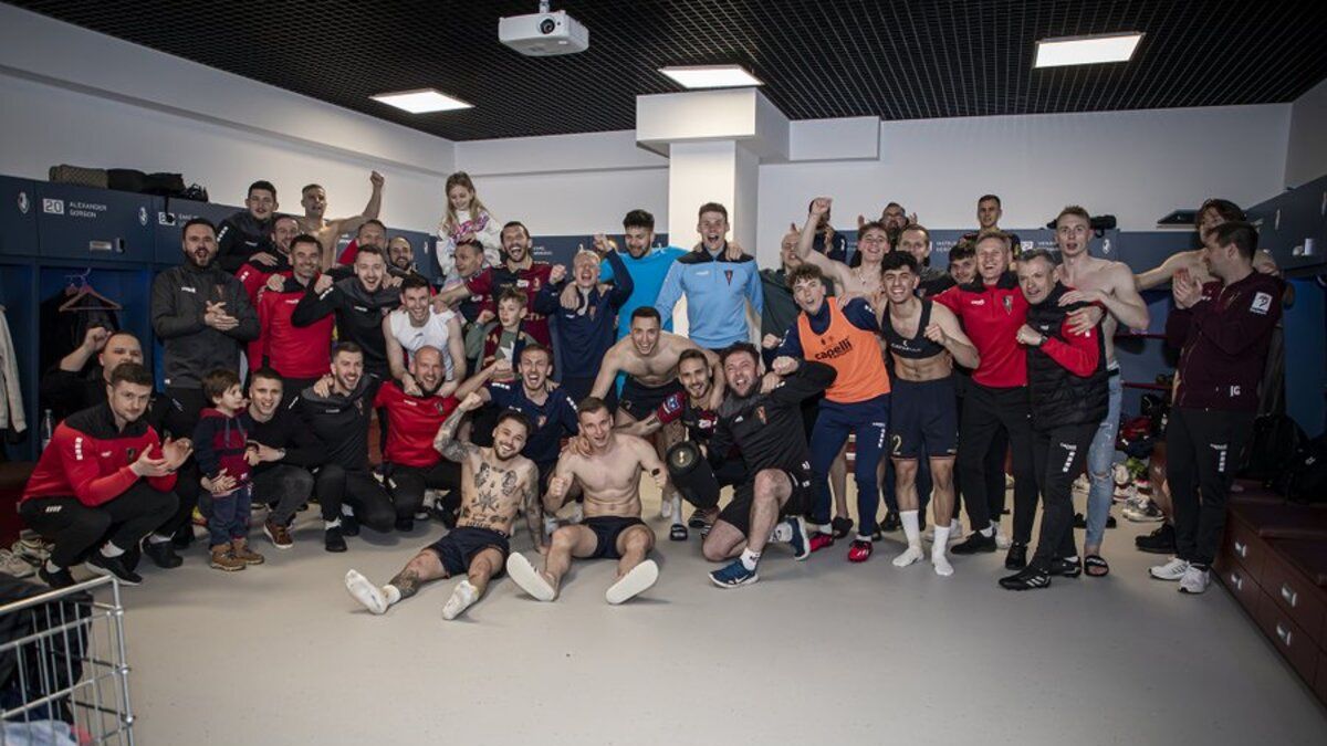 Piłkarze Pogoni Szczecin po meczu z Cracovią