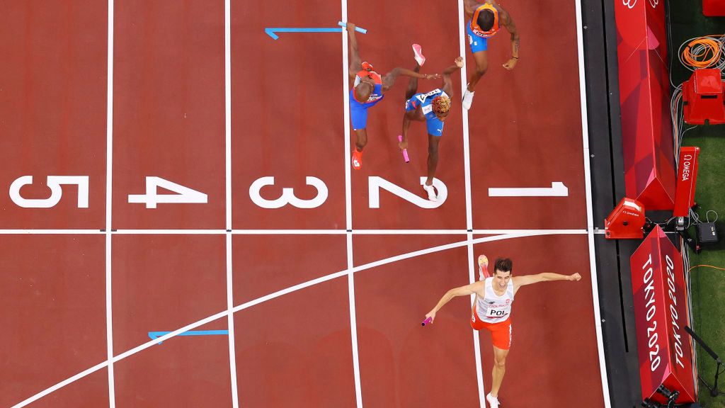 Zdjęcie okładkowe artykułu: Getty Images / Richard Heathcote / Na zdjęciu: Kajetan Duszyński po spektakularnym finiszu w finale IO