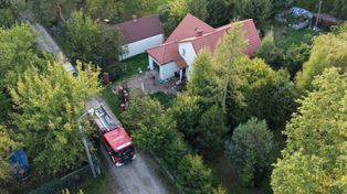 Złotokłos: Chcieli odwiedzić znajomego. Odkryli ciało mężczyzny