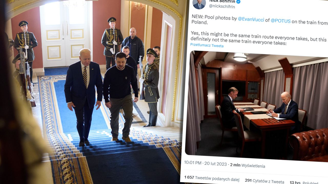 Bydgoski ślad podróży Joe Bidena do Kijowa