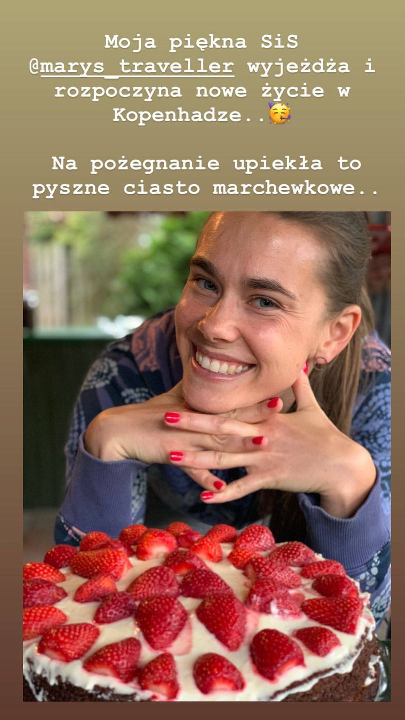 Anna Kalczyńska pokazała siostrę - Marię Kalczyńską