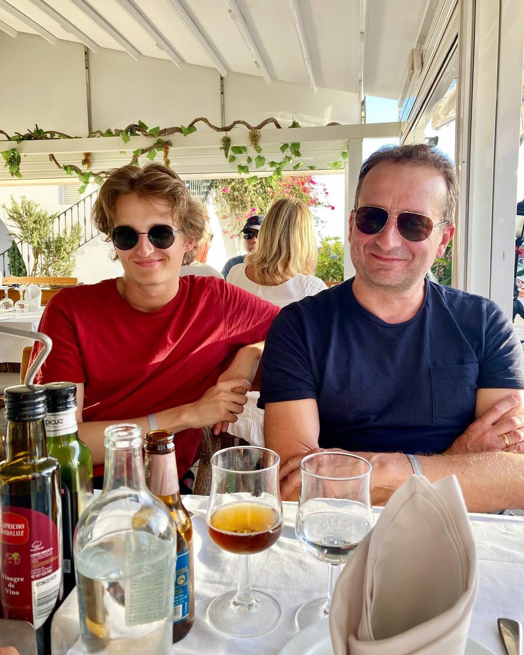 Robert Górski z synem