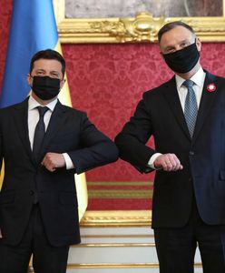 Spotkanie Dudy z Zełenskim. "Ukraina w drodze do UE i NATO"