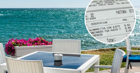 Pokazał paragon za obiad nad morzem w Hiszpanii. W Polsce trudno za tyle zjeść