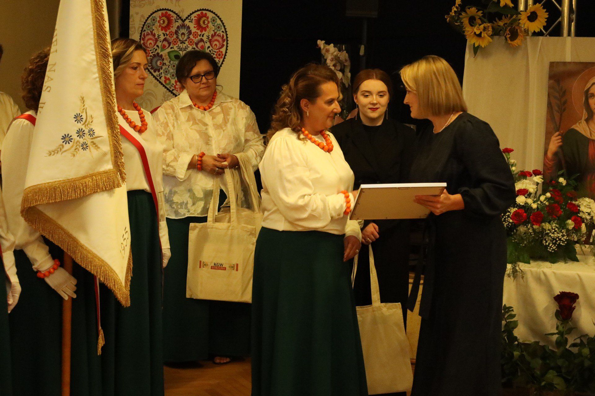 Uroczystości 70-lecia KGW w Gorzupi odbyły się w Wiejskim Domu Kultury