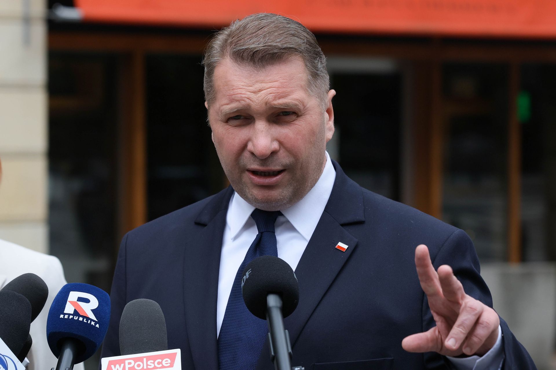 Czarnek starł się z dziennikarką. Wszystko poszło na żywo