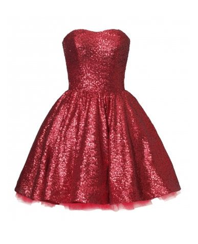 Sukienka Amelya w kolorze czerwonym