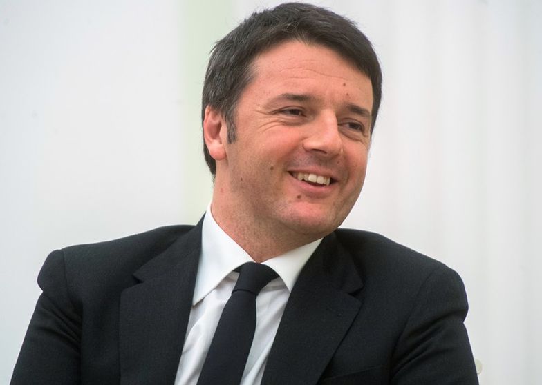 Matteo Renzi, premier Włoch.